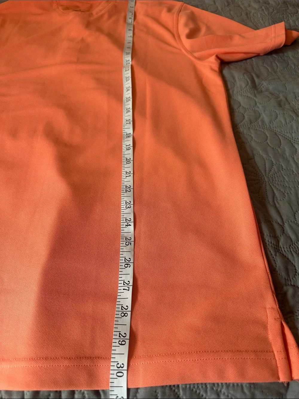 Greg Norman Collection Men’s Coral-Orange Polo